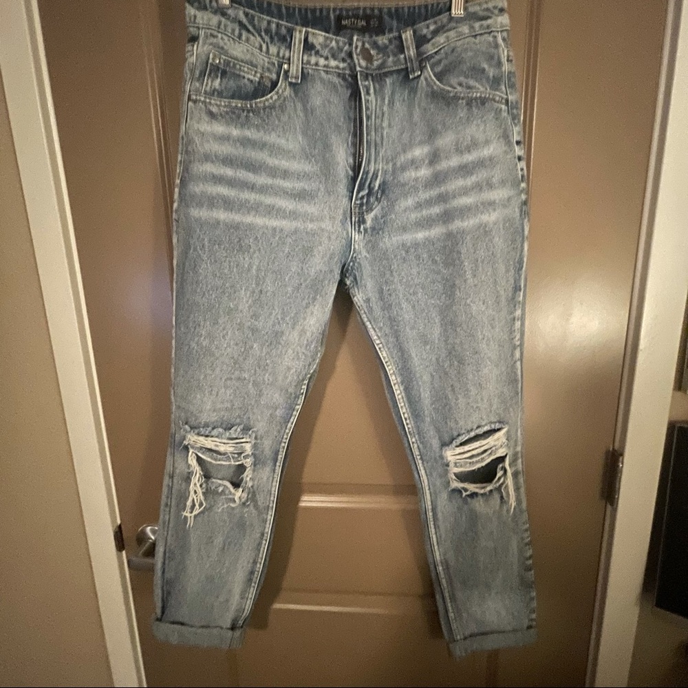 Nasty Gal Straight Leg Jeans